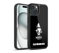 Head Case Designs Licenza Ufficiale AMC The Walking Dead Daryl Dice Tipografia Cover in Gel Rinforzata [Protezione di Grado Militare] Compatibile con Apple iPhone 15