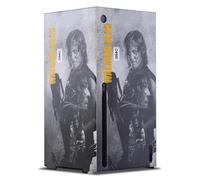 Head Case Designs Licenza Ufficiale AMC The Walking Dead Daryl Doppia Esposizione Daryl Dixon Grafiche Console Da Gioco Wrap Compatibile con Xbox Series X