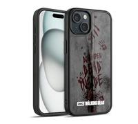 Head Case Designs Licenza Ufficiale AMC The Walking Dead Dead Inside Tipografia Cover in Gel Rinforzata [Protezione di Grado Militare] Compatibile con Apple iPhone 15