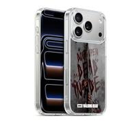 Head Case Designs Licenza Ufficiale AMC The Walking Dead Dead Inside Tipografia Custodia in Gel [Protezione di Grado Militare] Compatibile con Apple iPhone 17 PRO E Compatibile con MagSafe