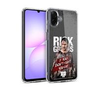 Head Case Designs Licenza Ufficiale AMC The Walking Dead Poncho Insanguinato Rick Grimes eredità Custodia in Gel [Protezione di Grado Militare] Compatibile con Samsung Galaxy A07