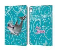 Head Case Designs Licenza Ufficiale Animal Club International Delfino Diritti di Animali Domestici Custodia Portafoglio in Pelle Compatibile con Apple iPad Air 13 2024/2025
