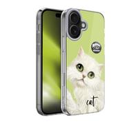 Head Case Designs Licenza Ufficiale Animal Club International Gatto Britannico A Pelo Corto Facce Custodia in Gel [Protezione di Grado Militare] Compatibile con Apple iPhone 17