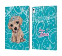 Head Case Designs Licenza Ufficiale Animal Club International Golden Retriever Diritti di Animali Domestici Custodia Portafoglio in Pelle Compatibile con Apple iPad Air 13 2024/2025