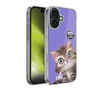 Head Case Designs Licenza Ufficiale Animal Club International Persian Cat Facce Custodia in Gel [Protezione di Grado Militare] Compatibile con Apple iPhone 17