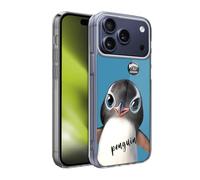 Head Case Designs Licenza Ufficiale Animal Club International Pinguino Facce Custodia in Gel [Protezione di Grado Militare] Compatibile con Apple iPhone 17 PRO Max