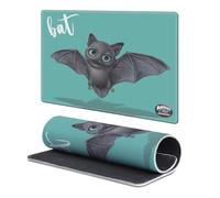 Head Case Designs Licenza Ufficiale Animal Club International Pipistrello Facce 9.84 x 11.81 x 0.12 Inches (250 x 300 mm) - S Tappetino per Mouse E Scrivania da Ufficio per Giochi Tastiera PC