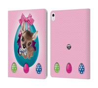 Head Case Designs Licenza Ufficiale Animal Club International Principessa Cerbiatto di Pasqua Custodia Portafoglio in Pelle Compatibile con Apple iPad Air 13 2024/2025