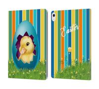 Head Case Designs Licenza Ufficiale Animal Club International Solo Blu Anatroccoli di Pasqua Custodia Portafoglio in Pelle Compatibile con Apple iPad Air 13 2024/2025