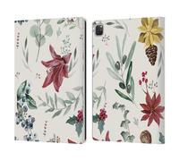 Head Case Designs Licenza Ufficiale Anis Illustration Eucalipto Natalizio Motivo Floreale Custodia Portafoglio in Pelle Compatibile con Apple iPad PRO 12.9 2020/2021/2022