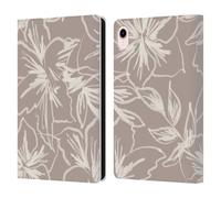 Head Case Designs Licenza Ufficiale Anis Illustration Linee Floreali Motivo Misto Custodia Portafoglio in Pelle Compatibile con Apple iPad Mini (2021/2024)