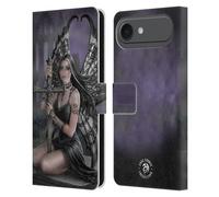 Head Case Designs Licenza Ufficiale Anne Stokes Amore perduto Cuori Neri Custodia Portafoglio in Pelle Compatibile con Apple iPhone 17 Air