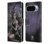 Head Case Designs Licenza Ufficiale Anne Stokes Amore perduto Cuori Neri Custodia Portafoglio in Pelle Compatibile con Google Pixel 10 Pro XL
