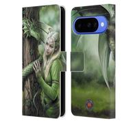 Head Case Designs Licenza Ufficiale Anne Stokes Anime affini Amicizia Di Drago Custodia Portafoglio in Pelle Compatibile con Google Pixel 10