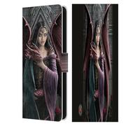 Head Case Designs Licenza Ufficiale Anne Stokes Anime gemelle Amicizia di Drago Custodia Portafoglio in Pelle Compatibile con Samsung Galaxy S25 Fe