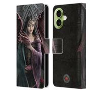 Head Case Designs Licenza Ufficiale Anne Stokes Anime gemelle Amicizia di Drago Custodia Portafoglio in Pelle Compatibile con Apple iPhone 17