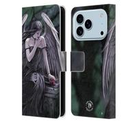 Head Case Designs Licenza Ufficiale Anne Stokes Anime Perdute Angeli Custodia Portafoglio in Pelle Compatibile con Apple iPhone 17 PRO