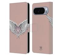 Head Case Designs Licenza Ufficiale Anne Stokes Ascendente Cuore Alato Sirene E Angeli Custodia Portafoglio in Pelle Compatibile con Google Pixel 10 Pro XL