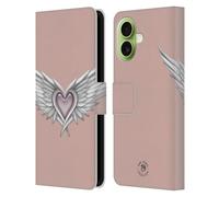 Head Case Designs Licenza Ufficiale Anne Stokes Ascendente Cuore Alato Sirene E Angeli Custodia Portafoglio in Pelle Compatibile con Apple iPhone 17