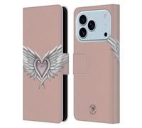 Head Case Designs Licenza Ufficiale Anne Stokes Ascendente Cuore Alato Sirene E Angeli Custodia Portafoglio in Pelle Compatibile con Apple iPhone 17 PRO