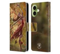 Head Case Designs Licenza Ufficiale Anne Stokes Autunno Fate Custodia Portafoglio in Pelle Compatibile con Apple iPhone 17