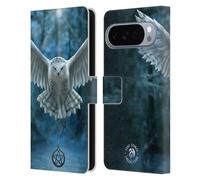 Head Case Designs Licenza Ufficiale Anne Stokes Awake Your Magic Gufi Custodia Portafoglio in Pelle Compatibile con Google Pixel 10 Pro XL