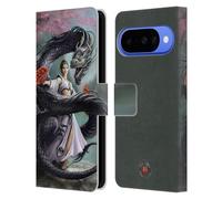 Head Case Designs Licenza Ufficiale Anne Stokes Ballerino Draghi 3 Custodia Portafoglio in Pelle Compatibile con Google Pixel 10