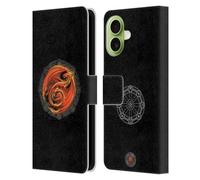 Head Case Designs Licenza Ufficiale Anne Stokes Beltane Primo Maggio Draghi dei Sabbat Custodia Portafoglio in Pelle Compatibile con Apple iPhone 17