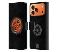 Head Case Designs Licenza Ufficiale Anne Stokes Beltane Primo Maggio Draghi dei Sabbat Custodia Portafoglio in Pelle Compatibile con Apple iPhone 17 Pro Max