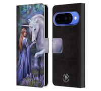 Head Case Designs Licenza Ufficiale Anne Stokes Campanella Bosco Fantasia 2 Custodia Portafoglio in Pelle Compatibile con Google Pixel 10