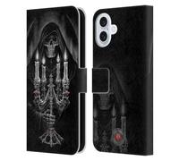 Head Case Designs Licenza Ufficiale Anne Stokes Candelabro Tribale Custodia Portafoglio in Pelle Compatibile con Apple iPhone 16 Plus