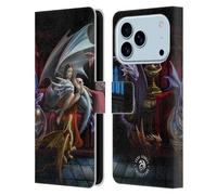 Head Case Designs Licenza Ufficiale Anne Stokes Charm a Forma di Mescola Fantasy Art Custodia Portafoglio in Pelle Compatibile con Apple iPhone 17 PRO