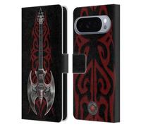 Head Case Designs Licenza Ufficiale Anne Stokes Chitarra Dio del Rock Tribale Custodia Portafoglio in Pelle Compatibile con Google Pixel 10 Pro XL