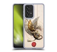 Head Case Designs Licenza Ufficiale Anne Stokes Clockwork Dragon Steampunk Custodia in Gel [Protezione di Grado Militare] Compatibile con Galaxy A33 5G (2022)