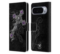 Head Case Designs Licenza Ufficiale Anne Stokes Croce del perduto amore Cuori Neri Custodia Portafoglio in Pelle Compatibile con Google Pixel 10 Pro XL