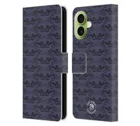 Head Case Designs Licenza Ufficiale Anne Stokes Girandola di Rose Cuori Neri Custodia Portafoglio in Pelle Compatibile con Apple iPhone 17