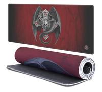 Head Case Designs Licenza Ufficiale Anne Stokes Gotico Drachenkunst 37.4 x 15.75 x 0.16 Inches (900 x 400 mm) - XL Tappetino per Mouse E Scrivania da Ufficio per Giochi Tastiera PC