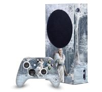 Head Case Designs Licenza Ufficiale Anne Stokes Guardiano invernale Mix Arte Pacchetto Console Da Gioco Wrap E Pelle Per Controller Compatibile con Xbox Series S