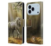 Head Case Designs Licenza Ufficiale Anne Stokes Intravedere ununicorno Creature Mitiche Custodia Portafoglio in Pelle Compatibile con Apple iPhone 17 PRO