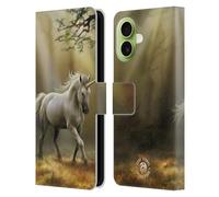 Head Case Designs Licenza Ufficiale Anne Stokes Intravedere ununicorno Creature Mitiche Custodia Portafoglio in Pelle Compatibile con Apple iPhone 17