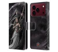 Head Case Designs Licenza Ufficiale Anne Stokes Invocare il mietitore Gotico Custodia Portafoglio in Pelle Compatibile con Apple iPhone 18 Pro Max