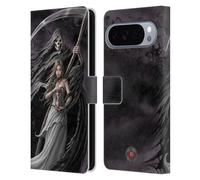 Head Case Designs Licenza Ufficiale Anne Stokes Invocare il mietitore Gotico Custodia Portafoglio in Pelle Compatibile con Google Pixel 10 Pro XL