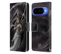 Head Case Designs Licenza Ufficiale Anne Stokes Invocare il mietitore Gotico Custodia Portafoglio in Pelle Compatibile con Google Pixel 10