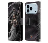 Head Case Designs Licenza Ufficiale Anne Stokes Invocare Il Mietitore Gotico Custodia Portafoglio in Pelle Compatibile con Apple iPhone 17 PRO