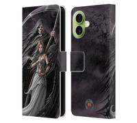 Head Case Designs Licenza Ufficiale Anne Stokes Invocare Il Mietitore Gotico Custodia Portafoglio in Pelle Compatibile con Apple iPhone 17