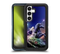 Head Case Designs Licenza Ufficiale Anne Stokes La Magia Dell'Arcobaleno Mescola Fantasy Art Custodia Antiurto Ultra Blindata Compatibile con Samsung Galaxy S24 5G