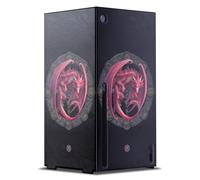 Head Case Designs Licenza Ufficiale Anne Stokes Lammas Lughnasadh Draghi dei Sabbat Console Da Gioco Wrap Compatibile con Xbox Series X