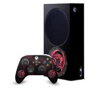 Head Case Designs Licenza Ufficiale Anne Stokes Lammas Lughnasadh Draghi dei Sabbat Pacchetto Console Da Gioco Wrap E Pelle Per Controller Compatibile con Xbox Series S