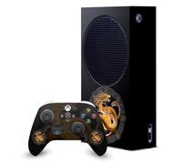 Head Case Designs Licenza Ufficiale Anne Stokes Litha solstizio d'estate Draghi dei Sabbat Console Da Gioco Wrap E Pelle Per Controller Compatibile con Xbox Series S Console & Controller Bundle