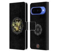 Head Case Designs Licenza Ufficiale Anne Stokes Mabon Equinozio d'autunno Draghi dei Sabbat Custodia Portafoglio in Pelle Compatibile con Google Pixel 10